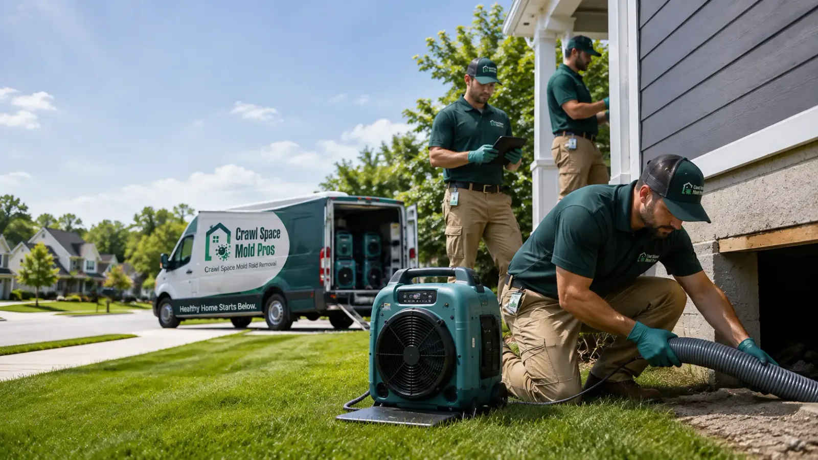 Crawl Space Mold Removal in Ranier, MN